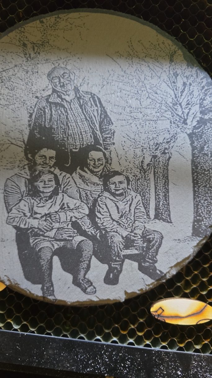 fotogravur schiefer familie portrait